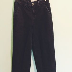super flare dark jeans